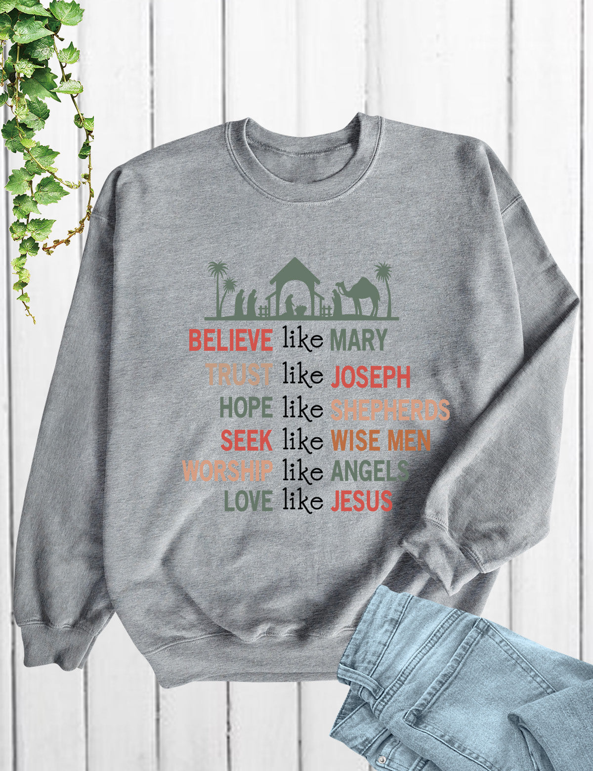 Christ In Christmas Shirt I Will Sing Goodness of God