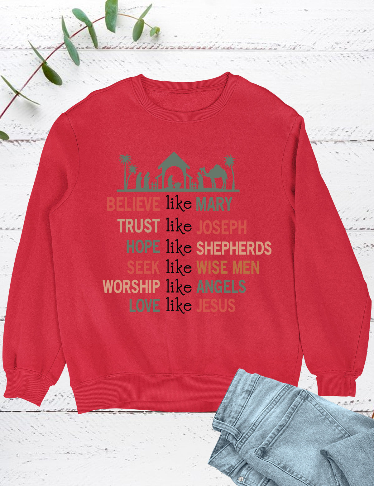 Christ In Christmas Shirt I Will Sing Goodness of God