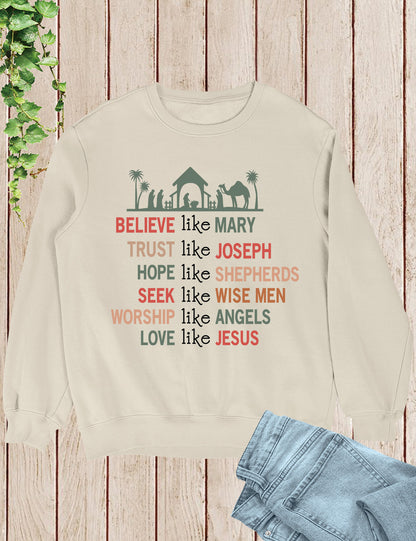 Christ In Christmas Shirt I Will Sing Goodness of God