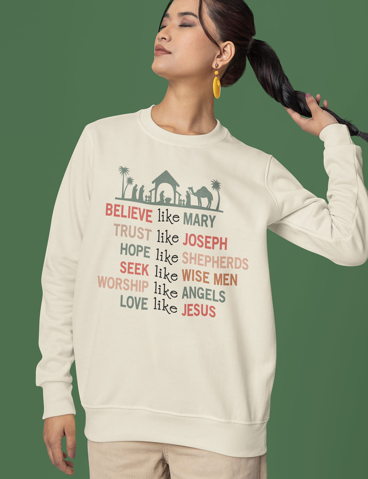 Christ In Christmas Shirt I Will Sing Goodness of God