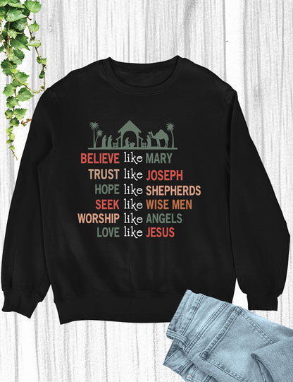 Christ In Christmas Shirt I Will Sing Goodness of God