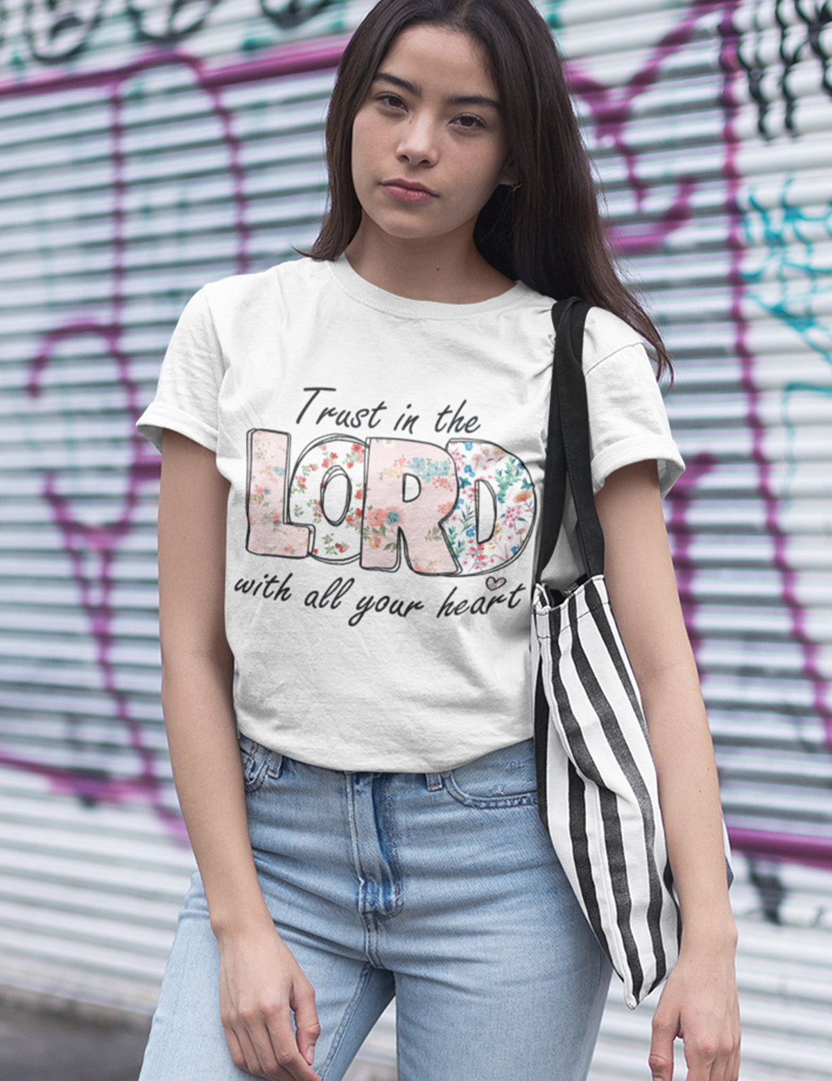 Trust in The Lord Retro Bible Verse Shirt