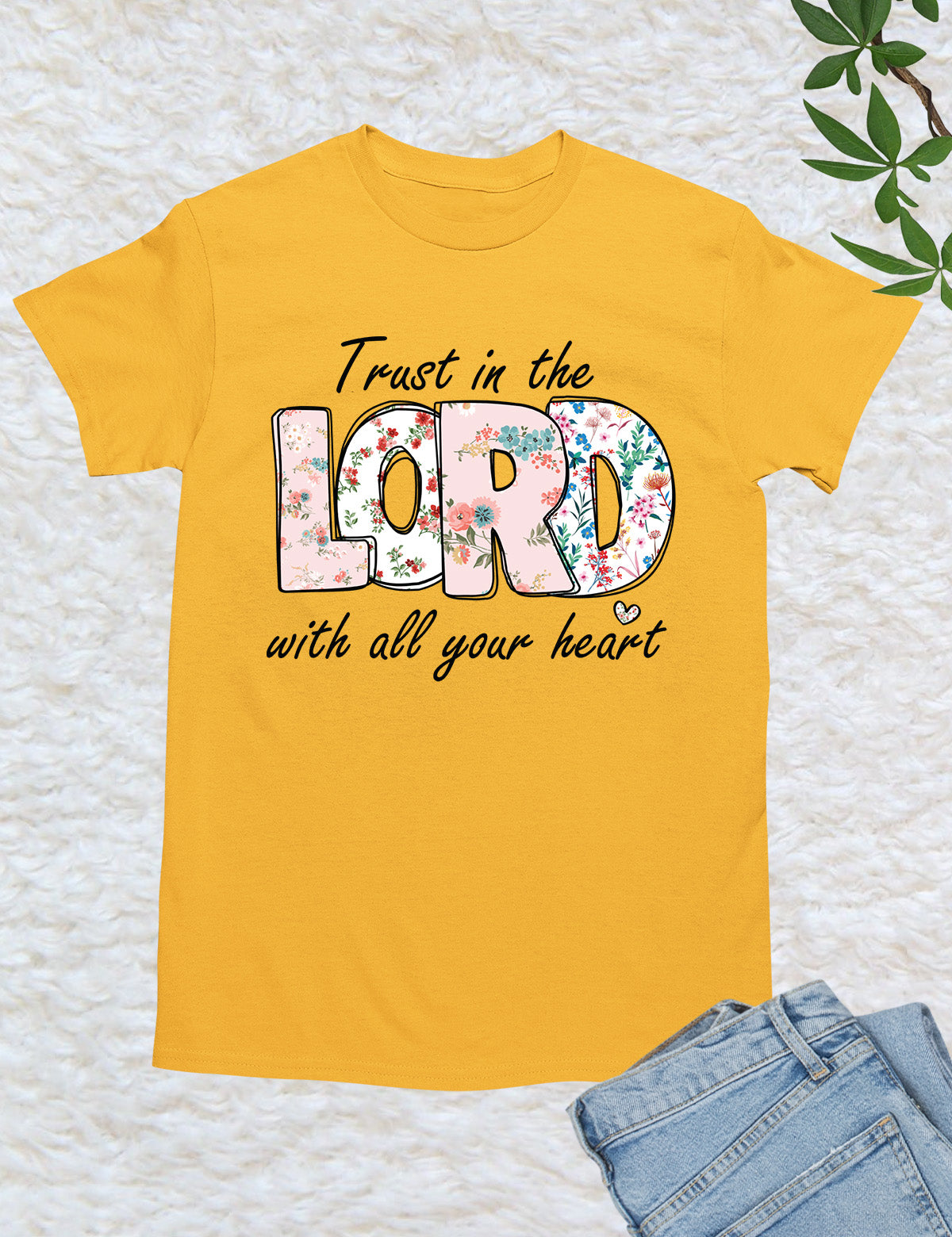 Trust in The Lord Retro Bible Verse Shirt