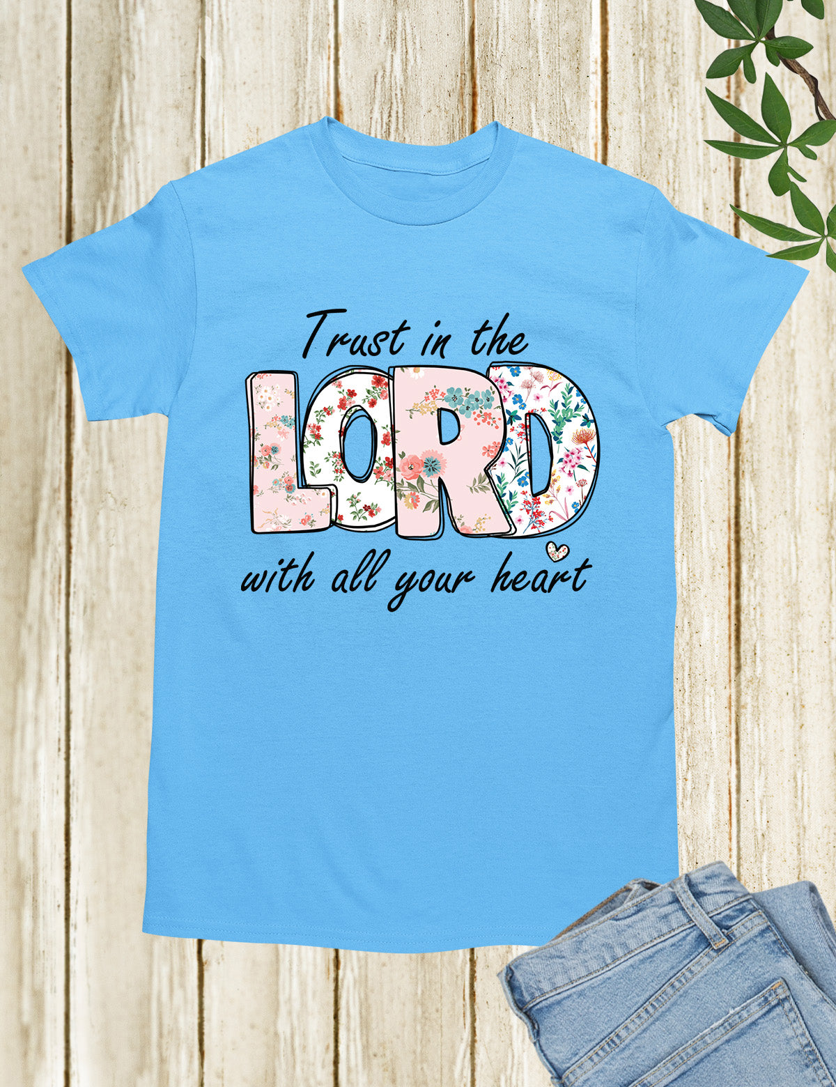 Trust in The Lord Retro Bible Verse Shirt