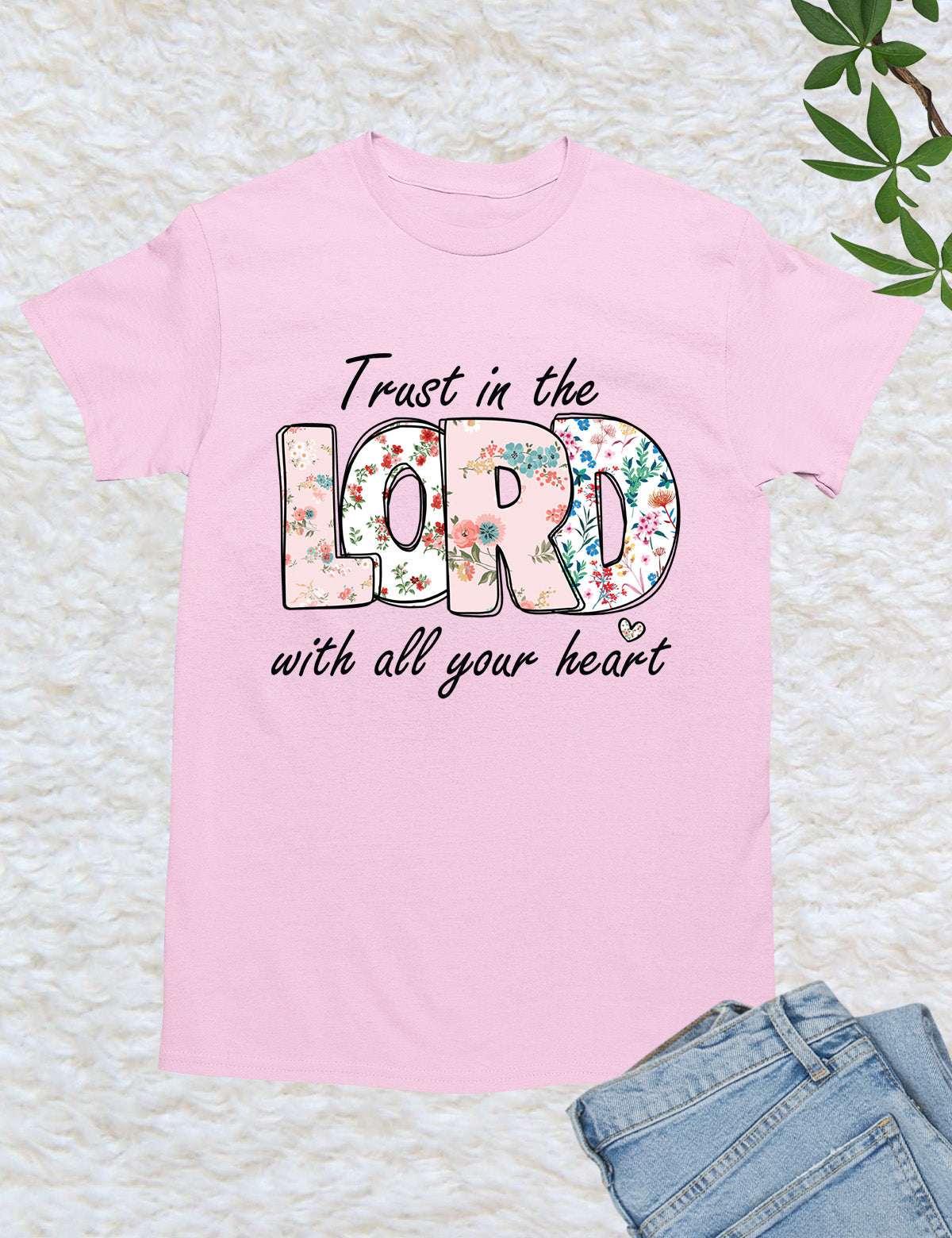 Trust in The Lord Retro Bible Verse Shirt