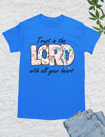 Trust in The Lord Retro Bible Verse Shirt