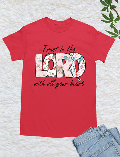 Trust in The Lord Retro Bible Verse Shirt