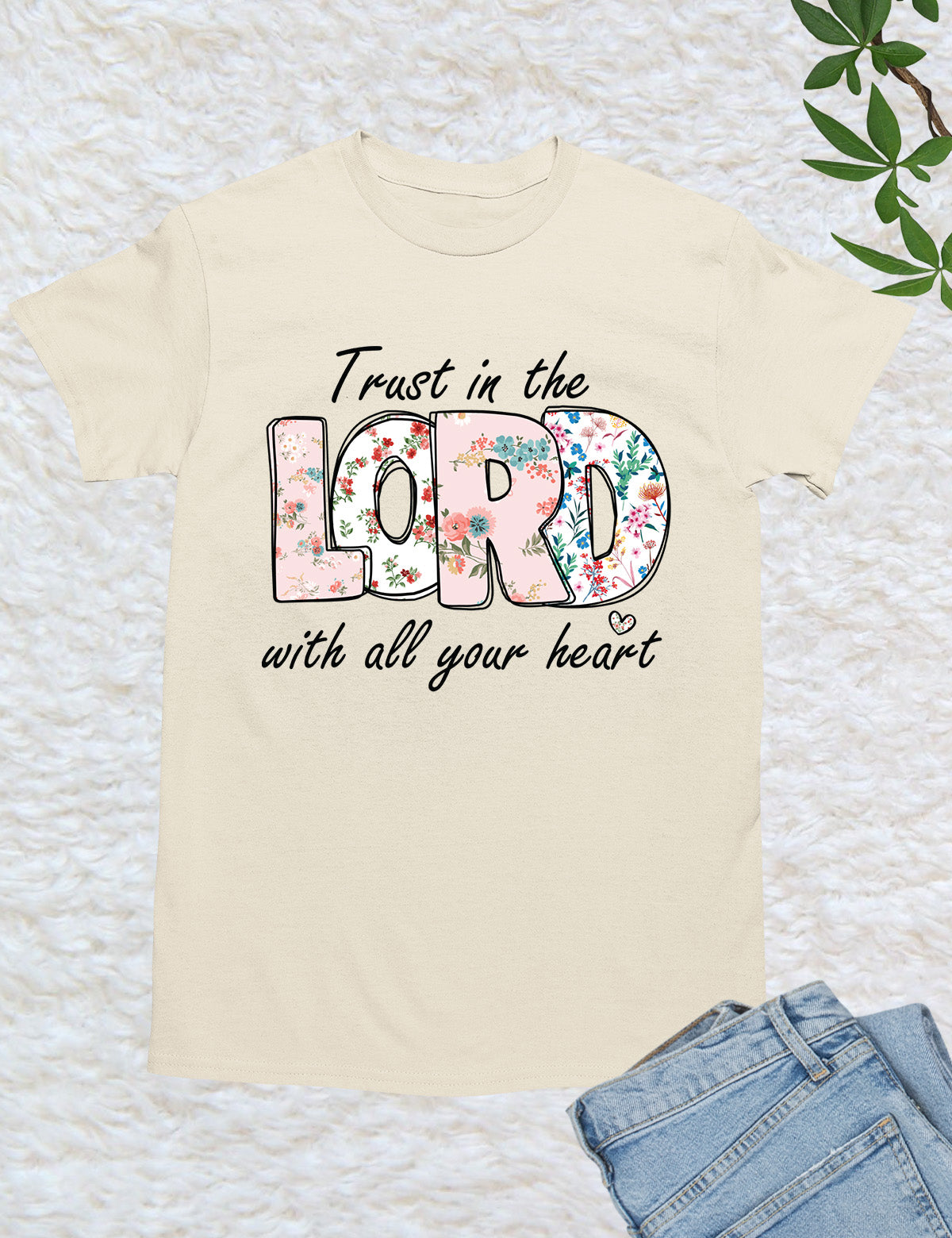 Trust in The Lord Retro Bible Verse Shirt