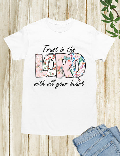 Trust in The Lord Retro Bible Verse Shirt