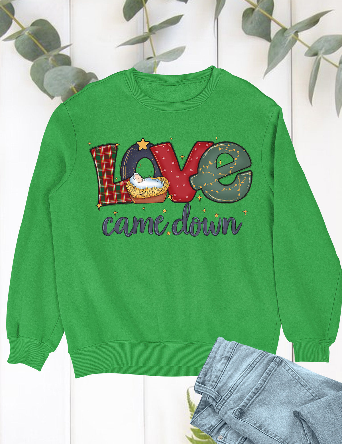 Love Came Down Jesus Hoodie