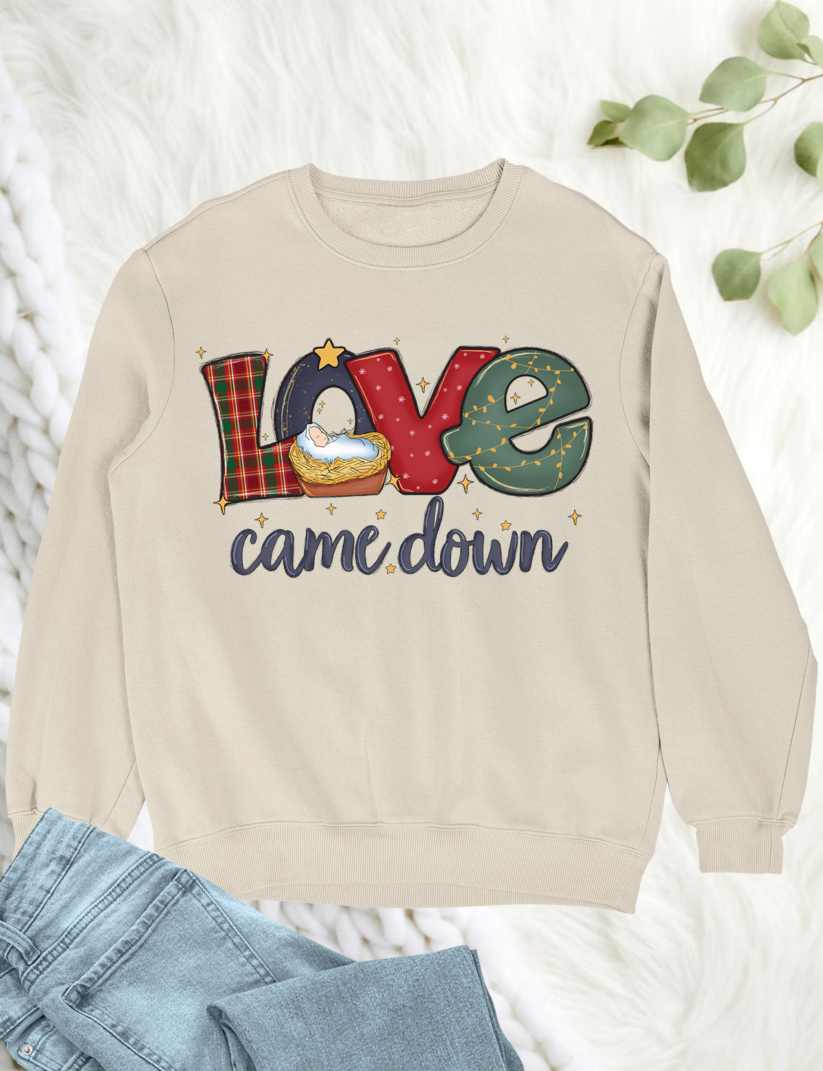 Love Came Down Jesus Hoodie