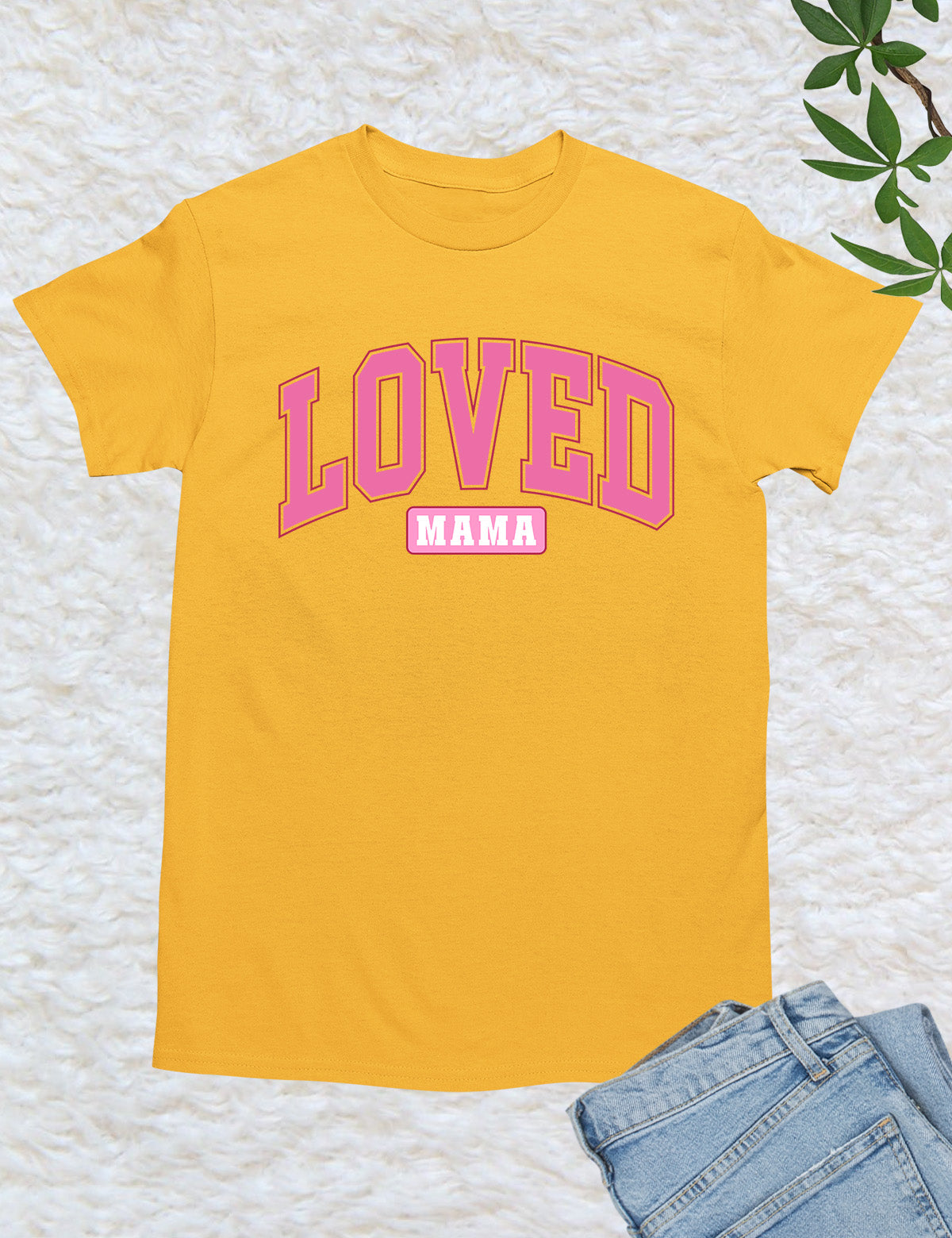 Loved Mama Bible Woman Tees