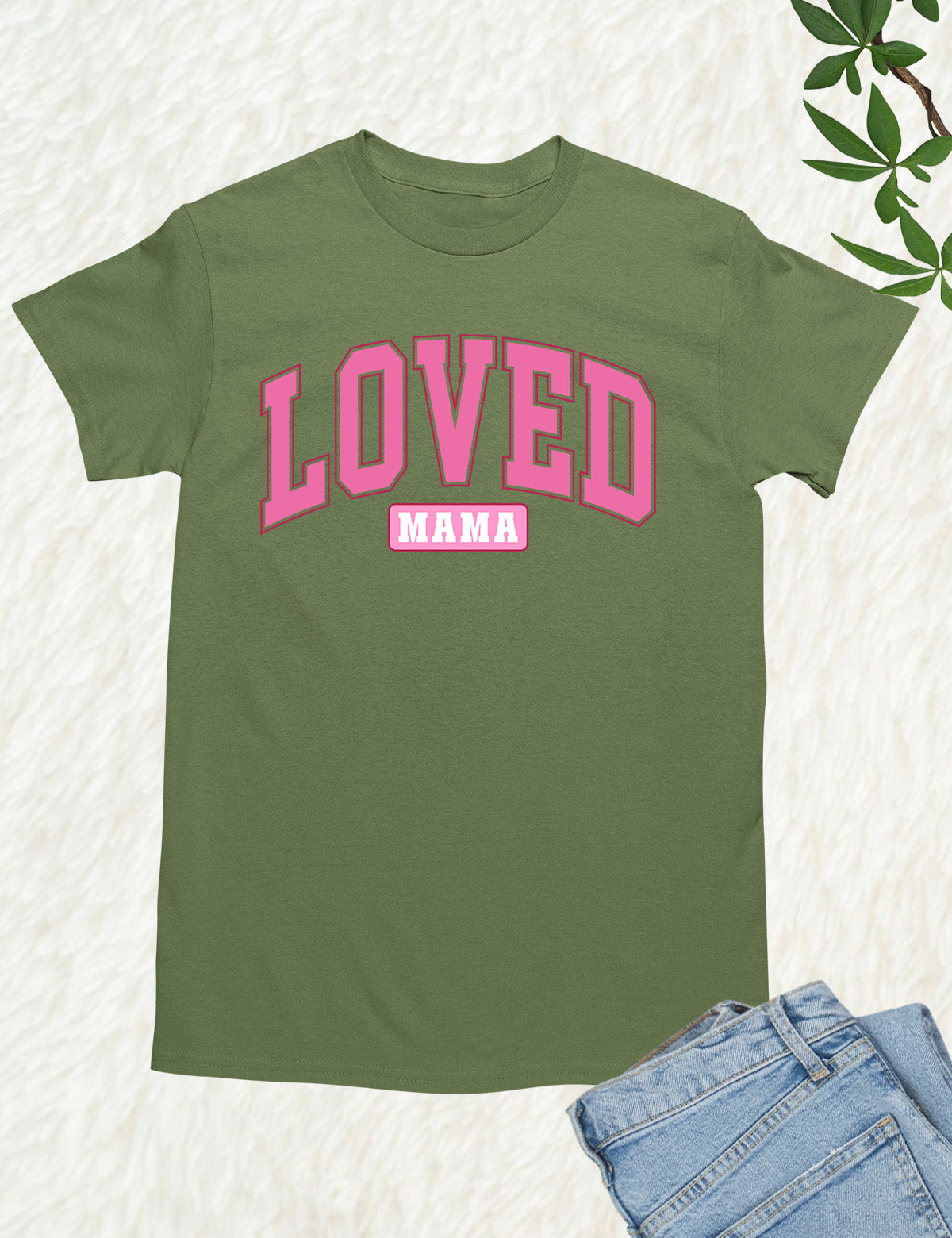 Loved Mama Bible Woman Tees