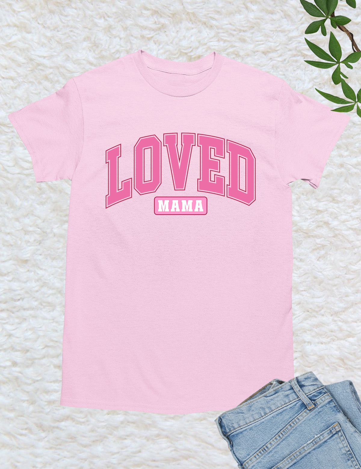 Loved Mama Bible Woman Tees