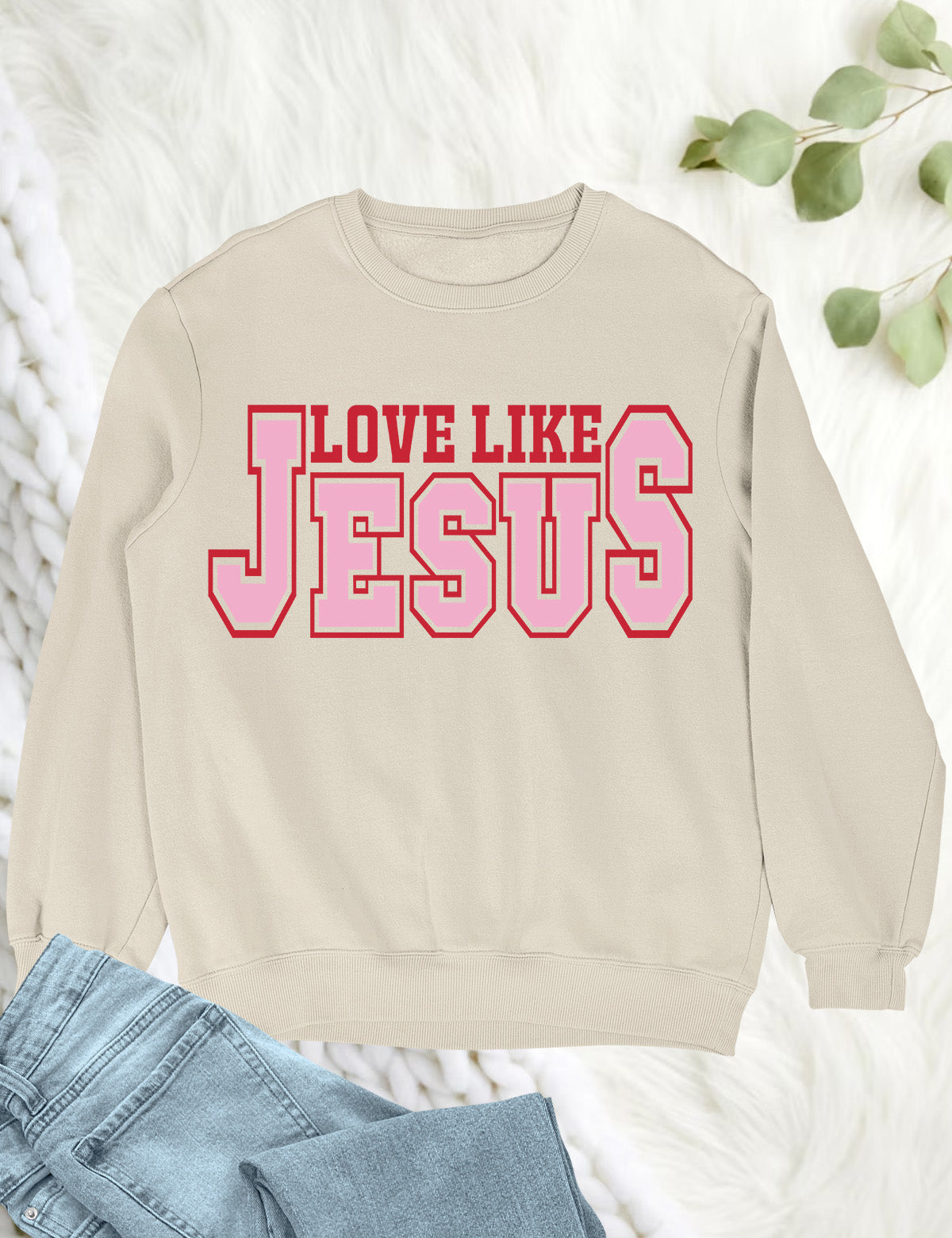 Love Like Jesus Hoodie Gift