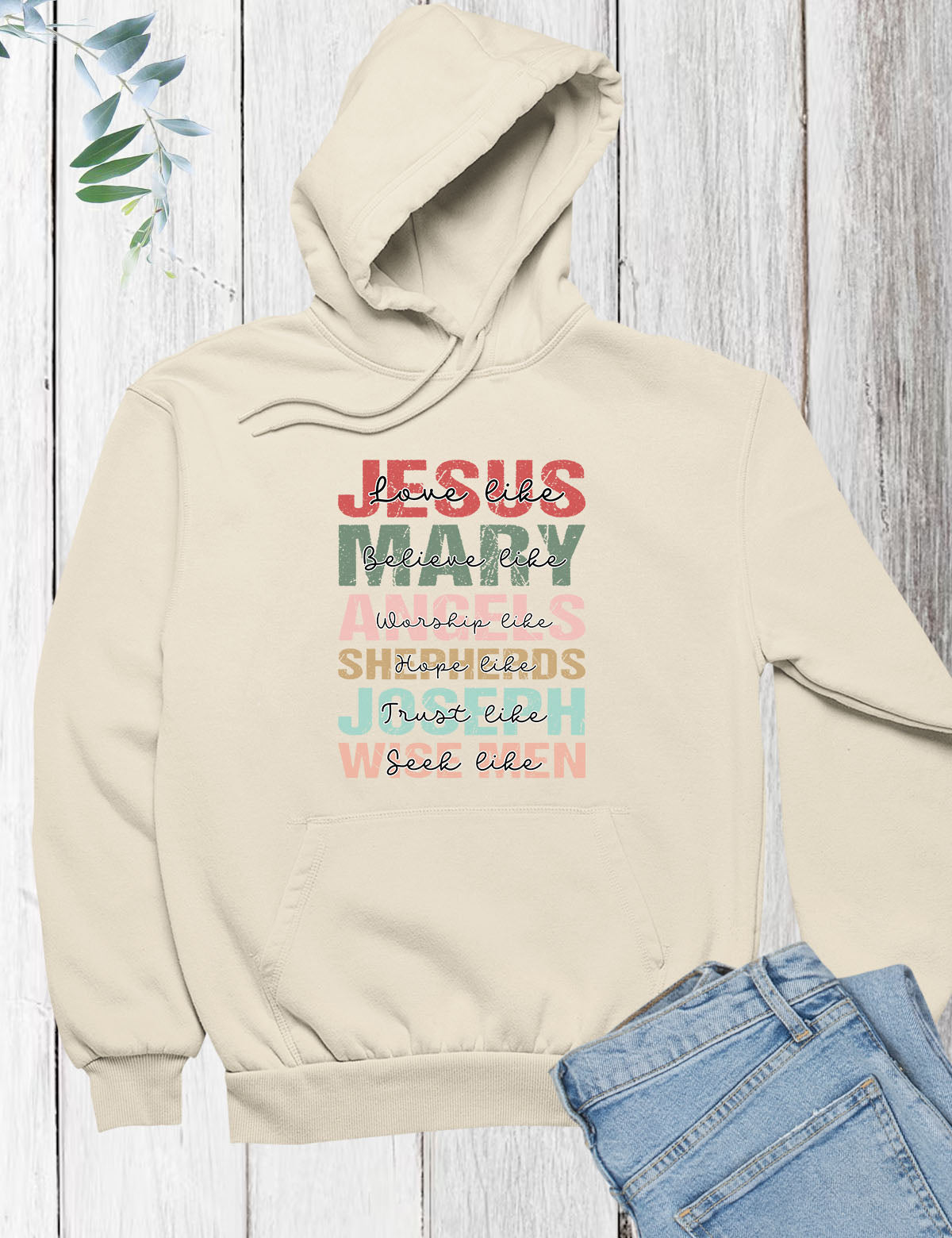 Bible Verse Christmas Hoodie