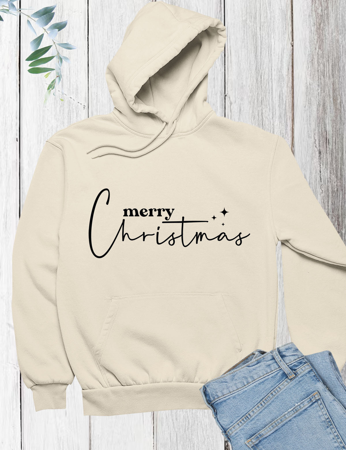 Merry Christmas Quote Hoodie