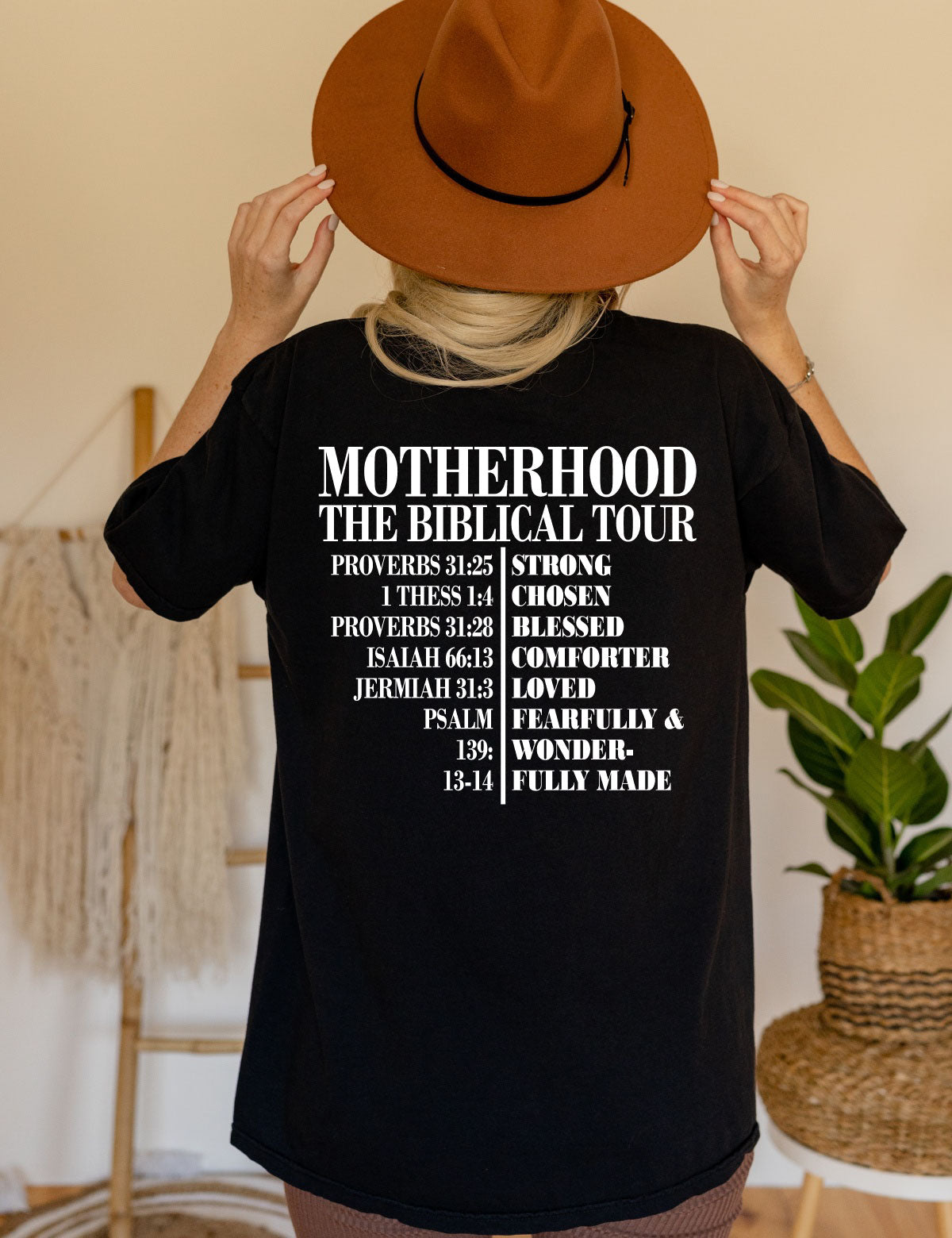 Motherhood the Biblical Tour Christian Merch Shirt