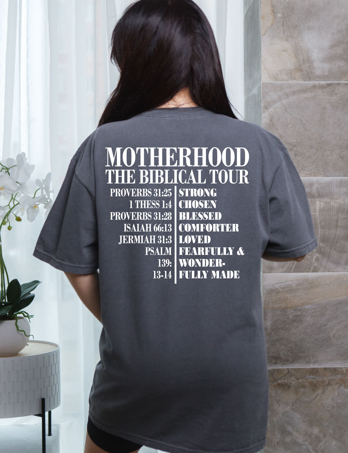 Motherhood the Biblical Tour Christian Merch Shirt