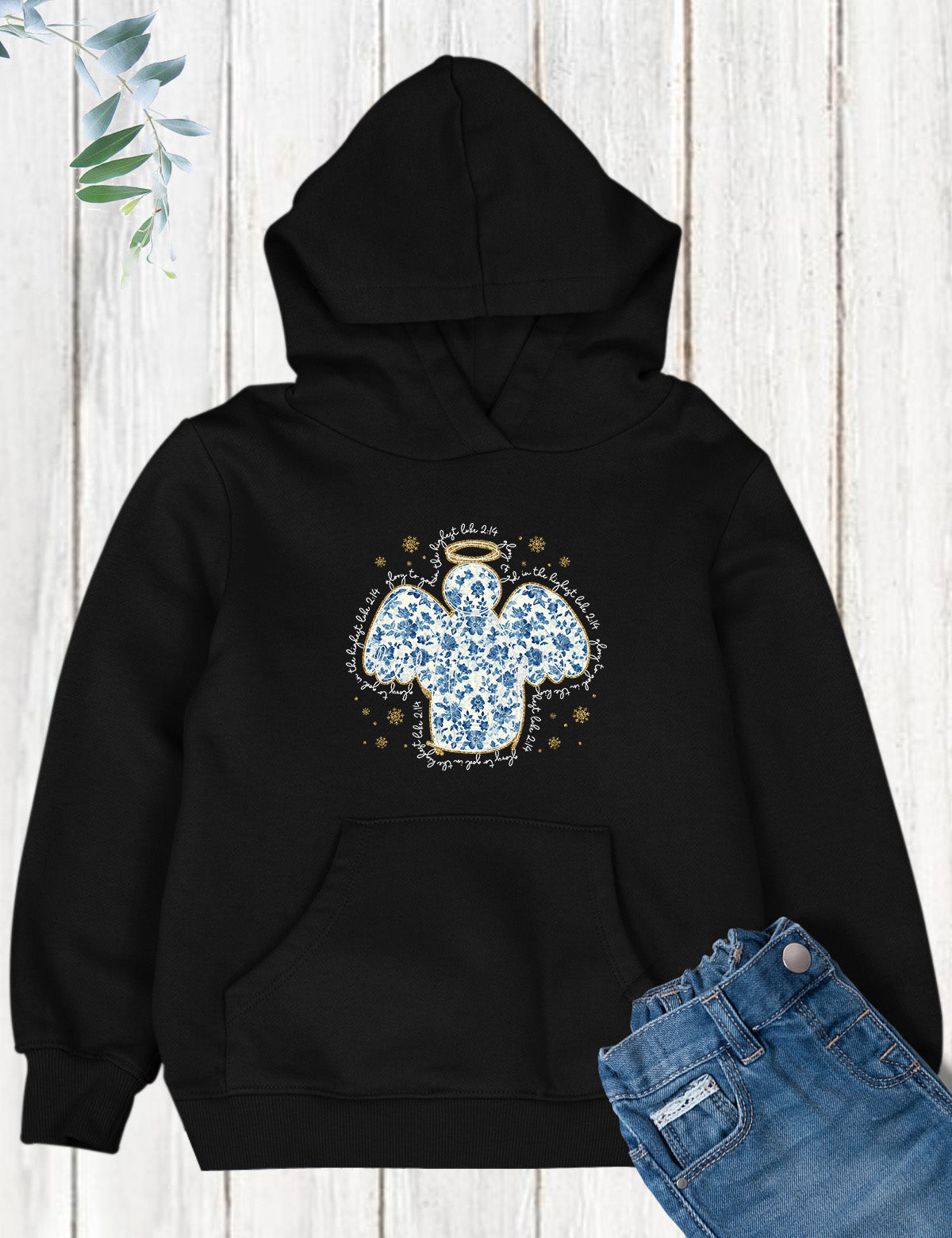 Christian Girls Nativity Christmas Sweatshirt