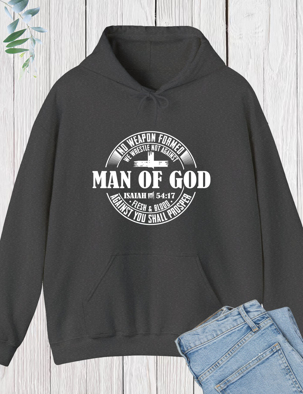 Man of God Christian Trendy Hoodie