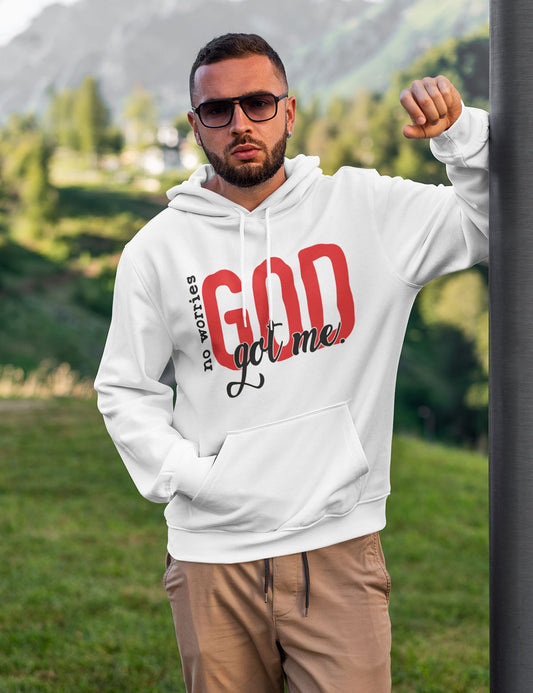 No Worries God Got Me Christian Hoodie