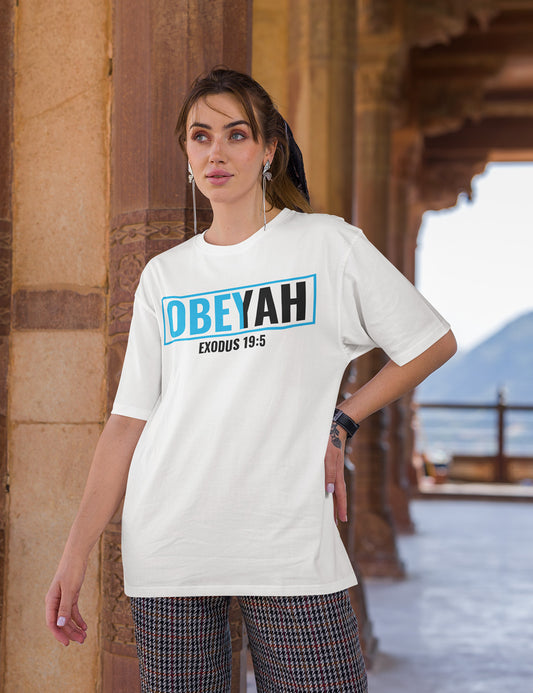 Obey YAH Exodus Humor Novelty Christian T-Shirt