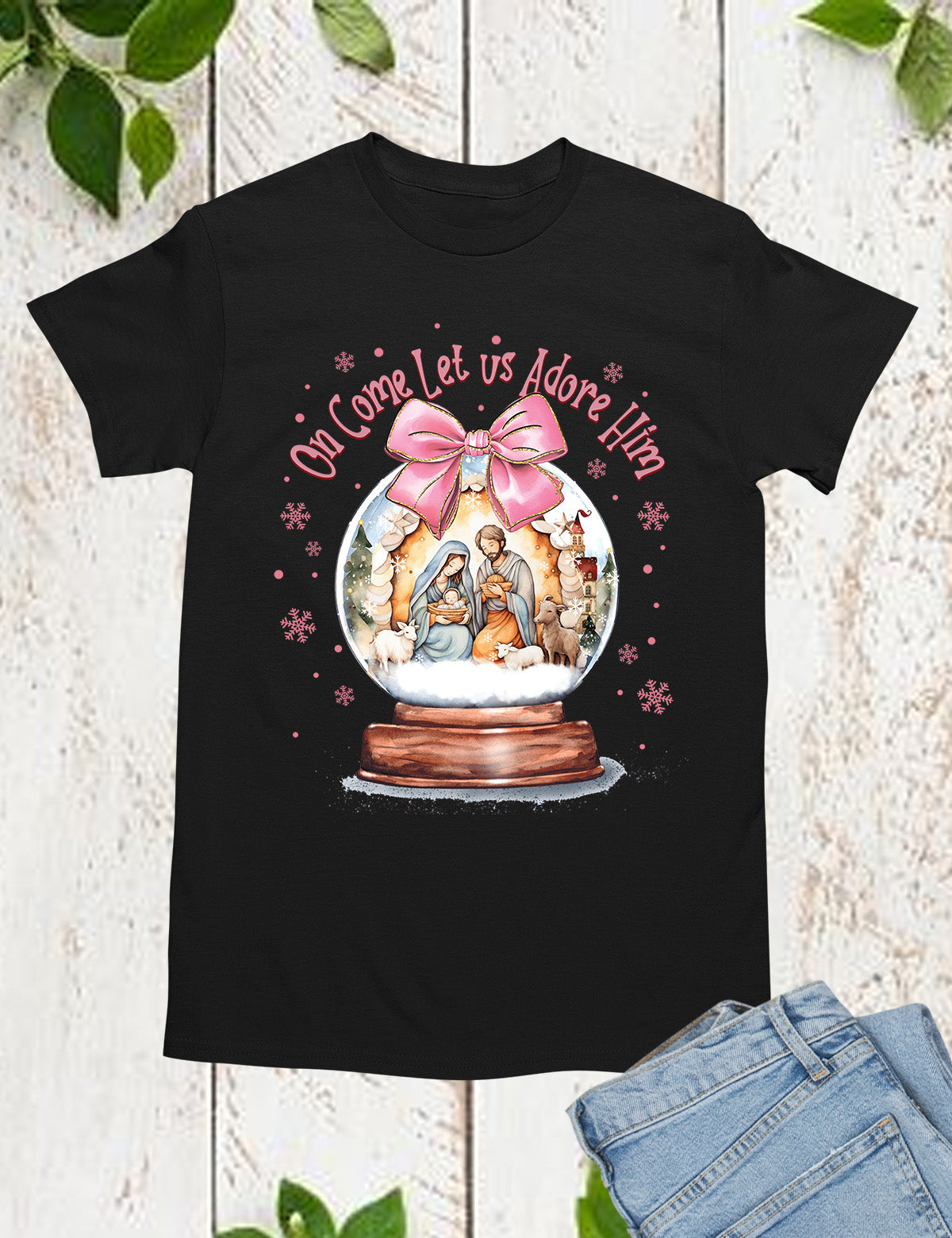 Religious Christmas Shirts Joy to the World