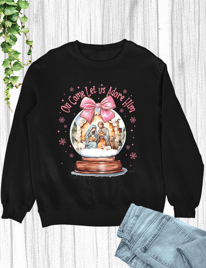 Religious Christmas Shirts Joy to the World