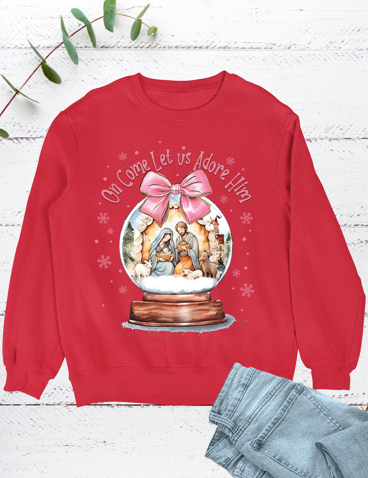 Religious Christmas Shirts Joy to the World