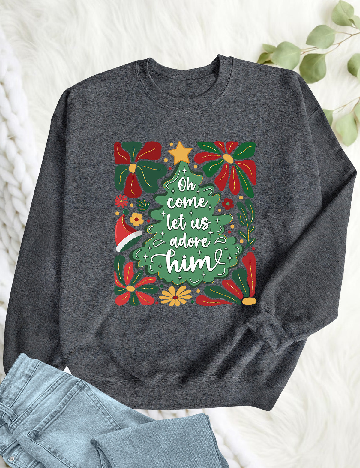 Christmas TreeBoho Hoodie