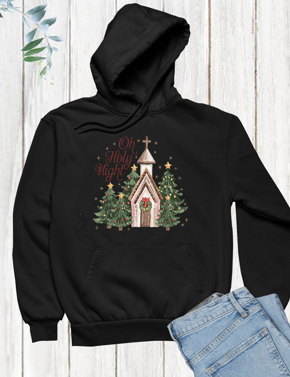 Oh Holy Night Christmas Hoodie