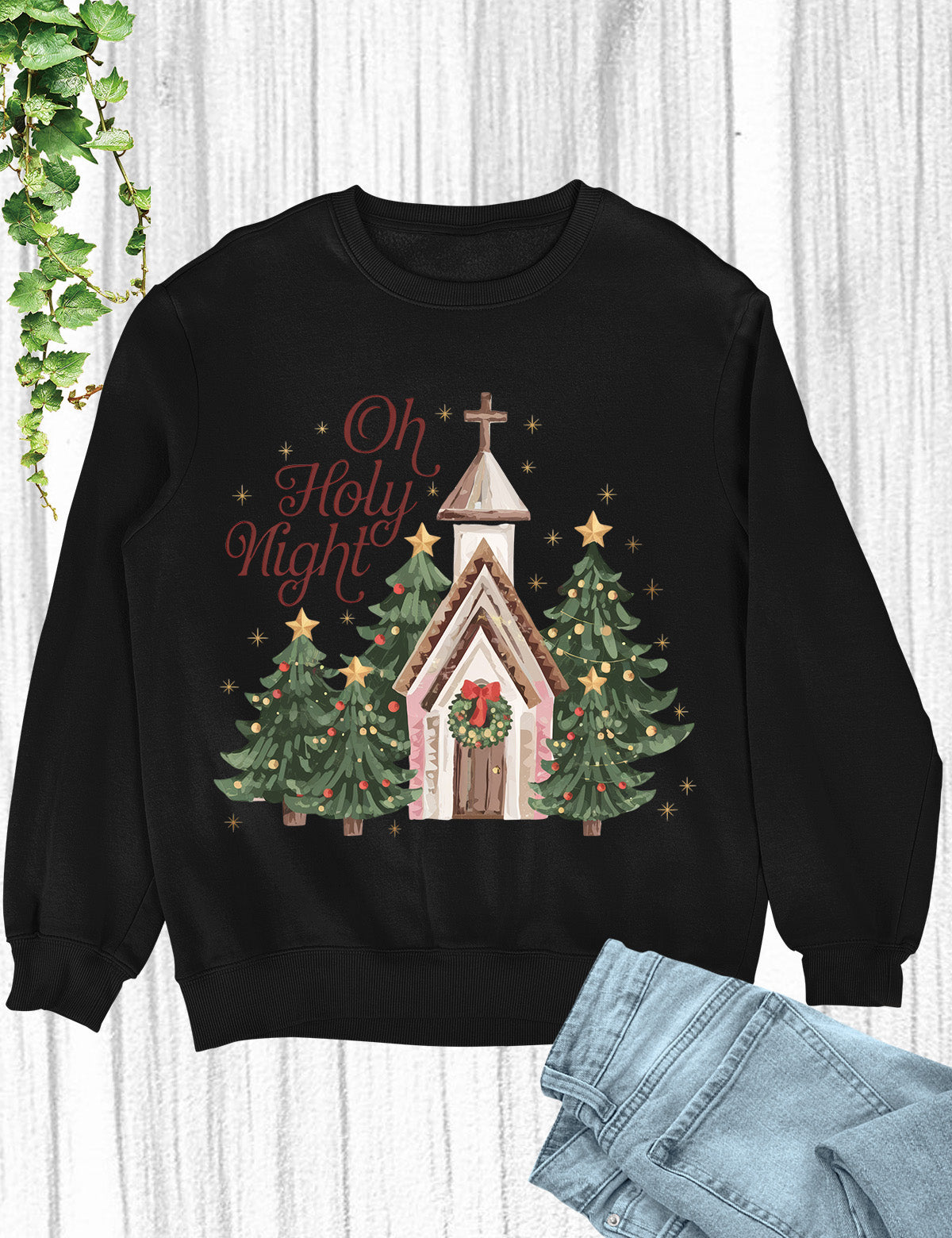 Oh Holy Night Christmas Hoodie