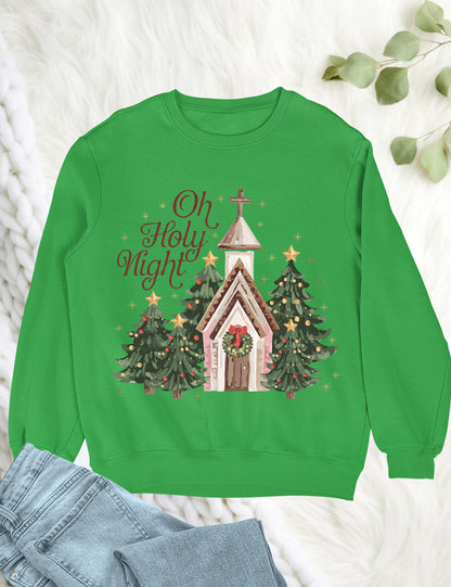 Oh Holy Night Christmas Hoodie