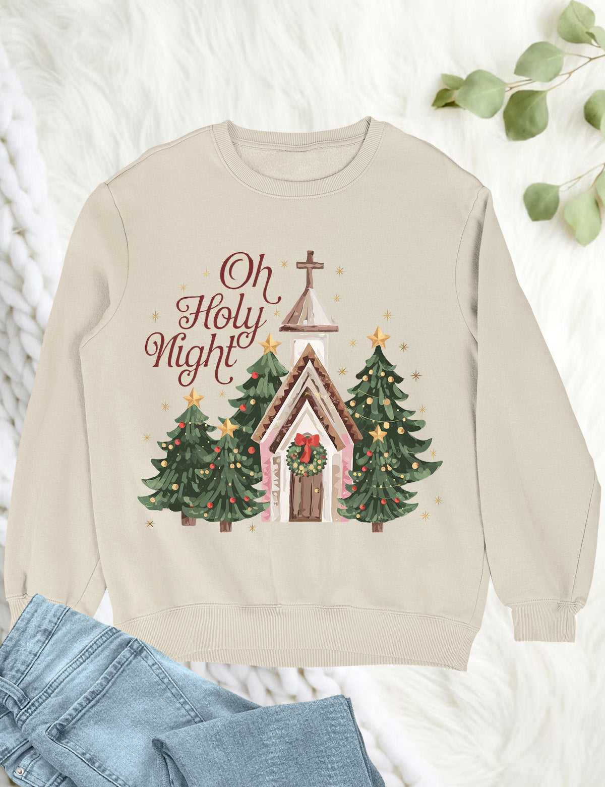 Oh Holy Night Christmas Hoodie