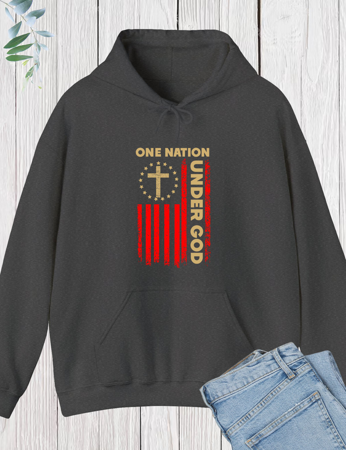 One nation Under God Hoodie