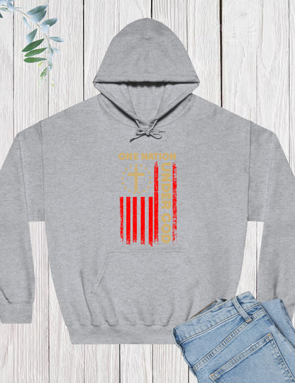 One nation Under God Hoodie