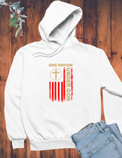 One nation Under God Hoodie