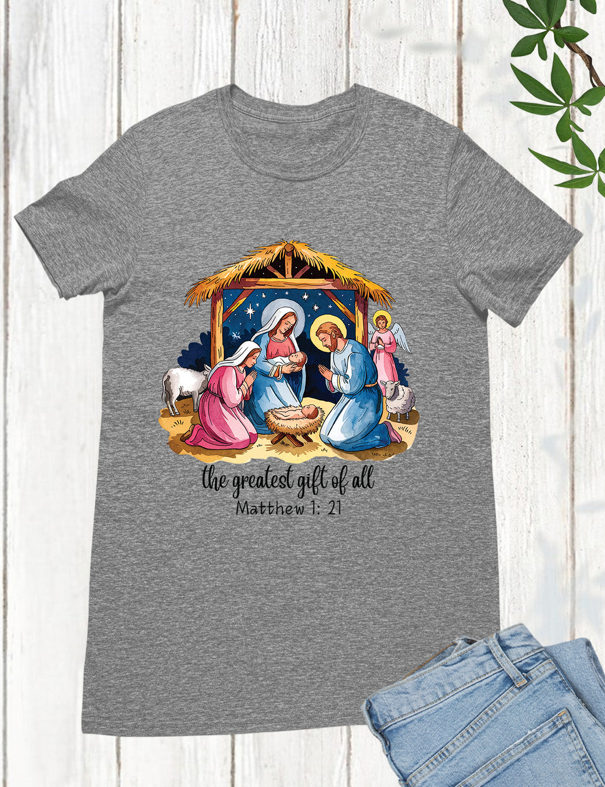 Jesus Christmas Nativity Sweatshirts