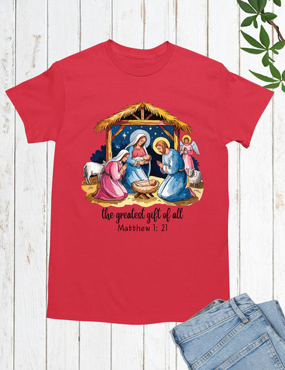 Jesus Christmas Nativity Sweatshirts