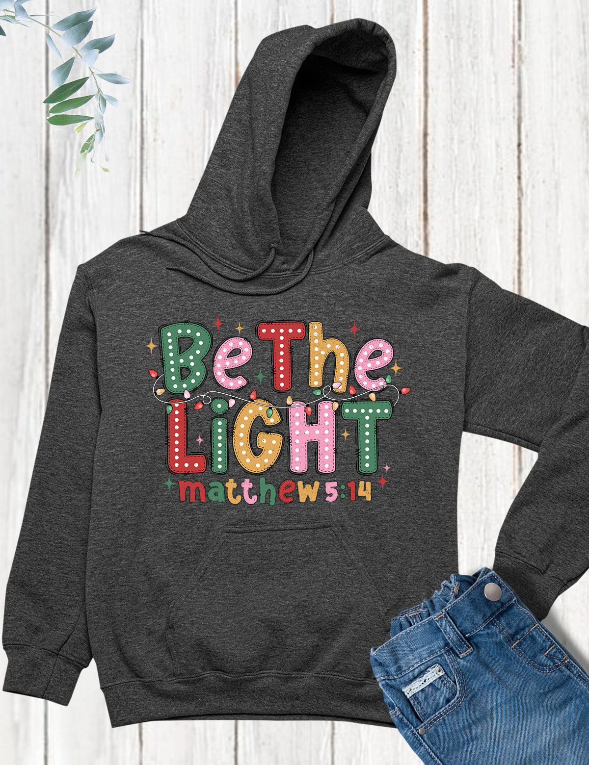 Christmas Be The Light Hoodie