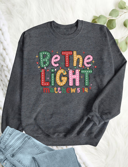 Christmas Be The Light Hoodie