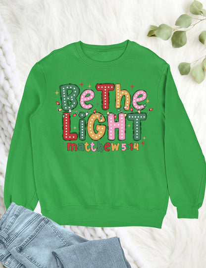 Christmas Be The Light Hoodie