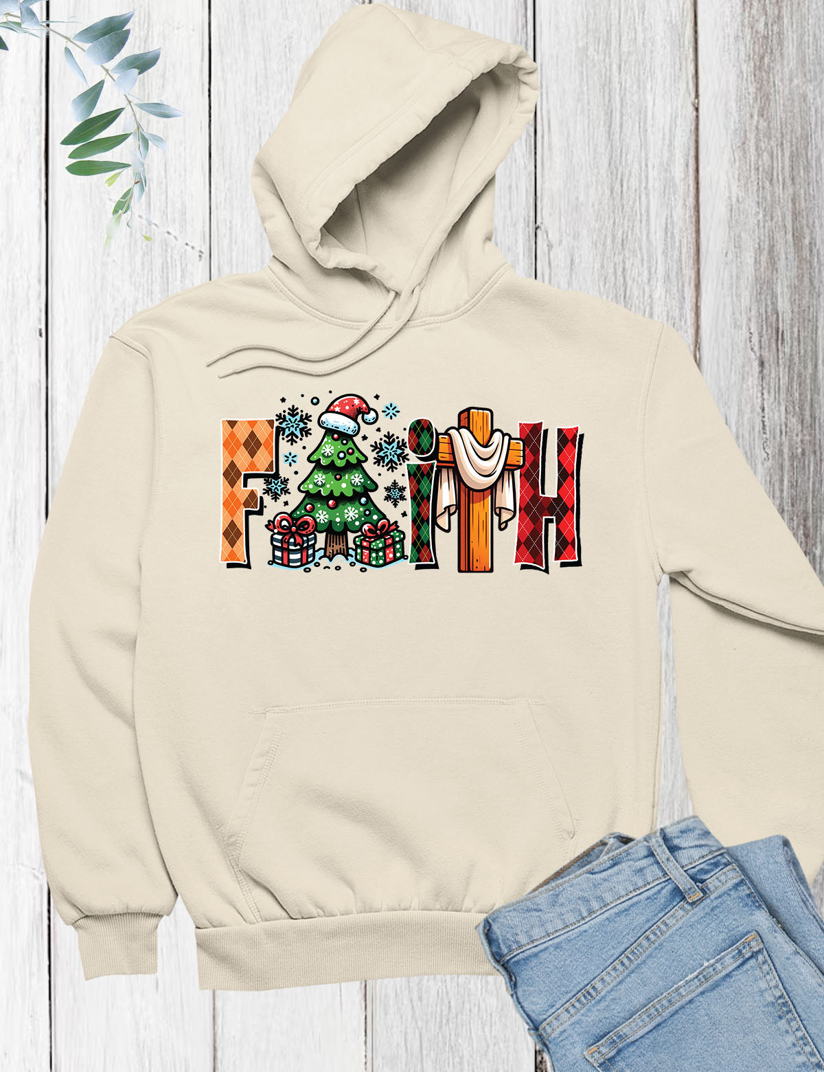 Faith Christmas Hoodie