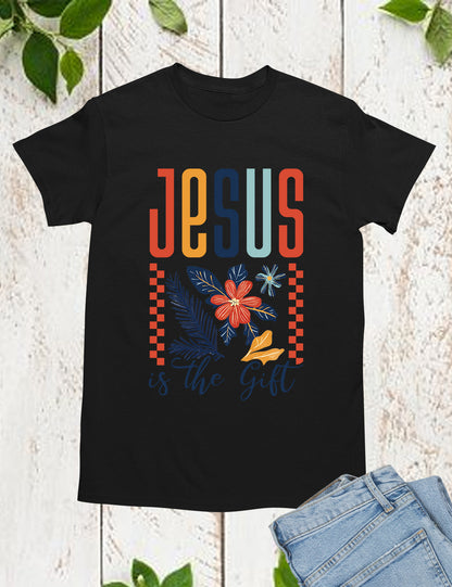 Jesus is the Gift in Christmas Shirts