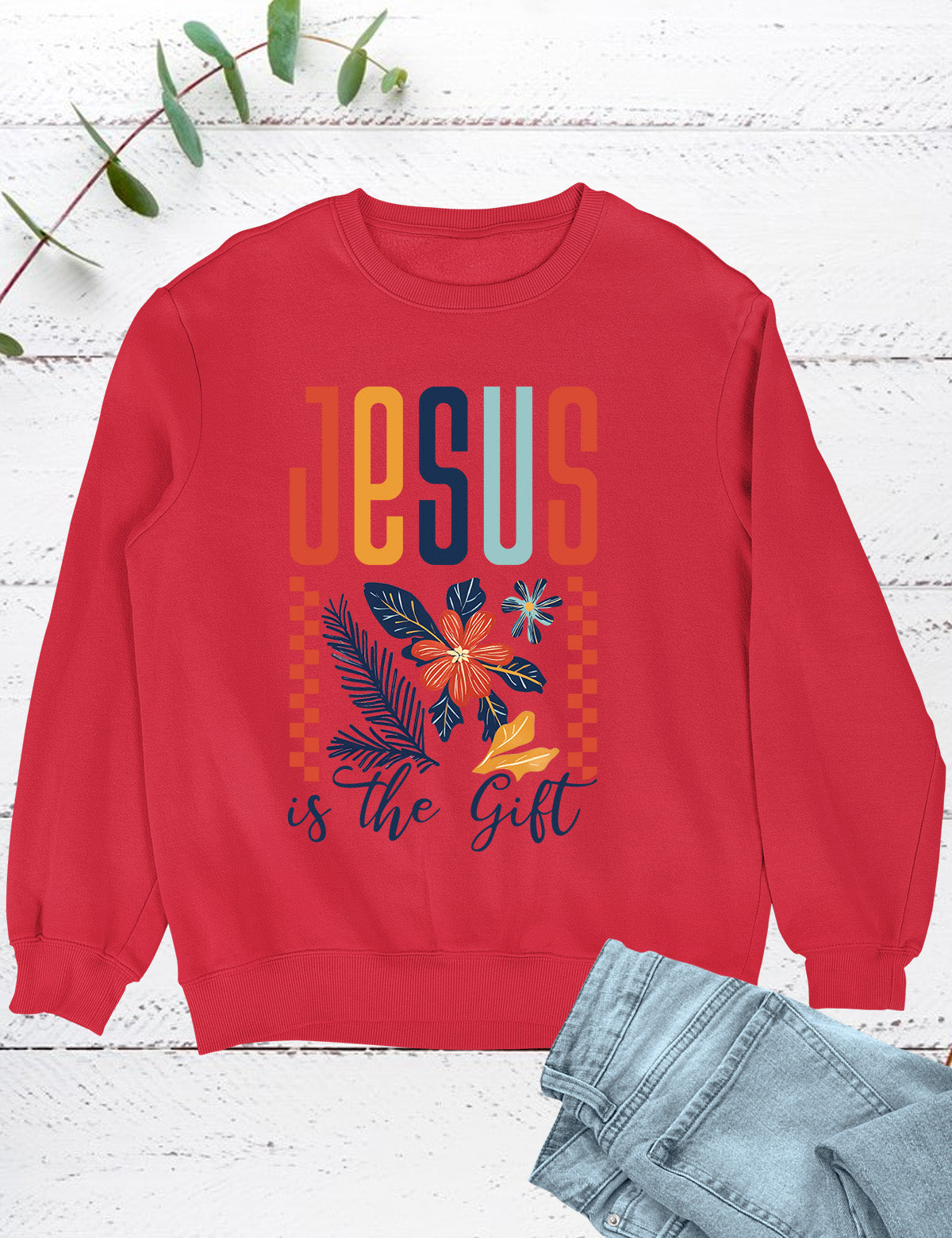 Jesus is the Gift in Christmas Shirts