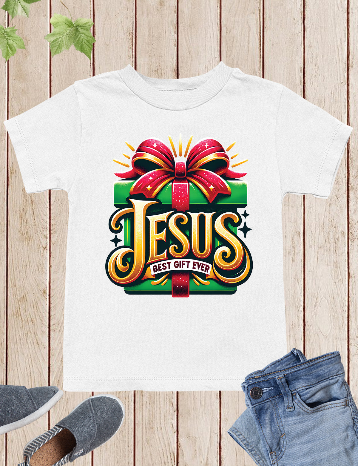 Jesus Christmas Kids Sweatshirt