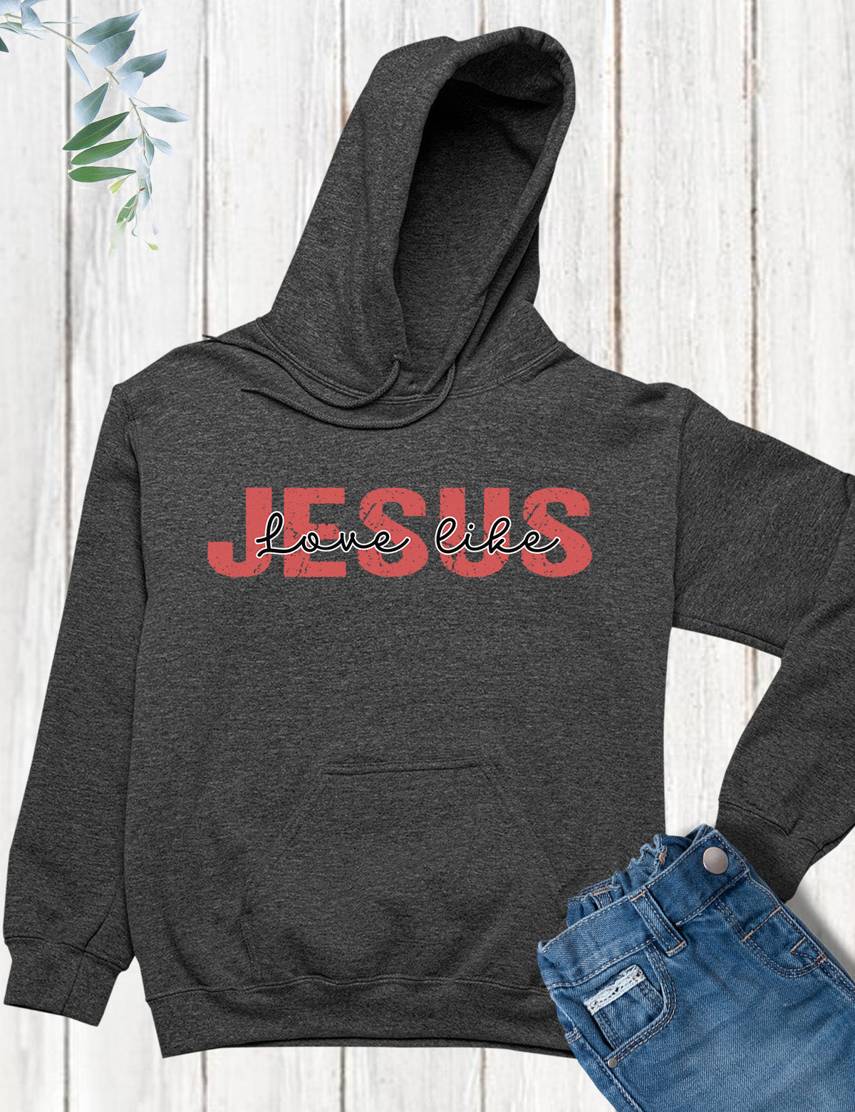 Love Like Jesus Christmas Hoodie