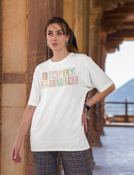 Blessed T Shirt Christian Retro Clothing