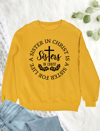 Sisters in Christ Church Women Sweatshirt